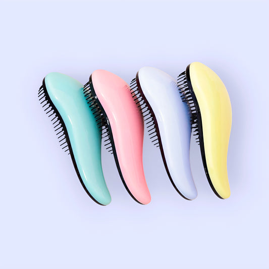 Mini detangling brush for travel and everyday use
Compact brush for curly and textured hair
Soft bristles for frizz-free detangling on the go
Pocket-sized hairbrush for quick styling
Portable brush for handbag or gym bag
